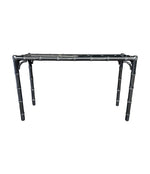 Vintage Console Table - Mid Century Console Table - Chinoiserie Console Table - 1970s - Black lacqured - Ed Butcher - Antique Shop London