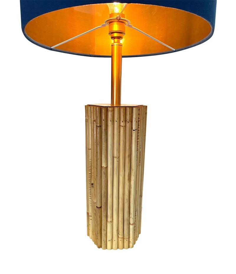 Mid Century Lighting - 1970s Table lamps - Bamboo - Italian - Eb Butcher Antique Shop London