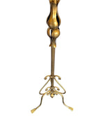 Ornate 1950's Style Italian Gilt Wrought Iron Coat Stand in the manner of Hans Kogl - Mid Century Furniture - Ed Butcher Antique Shop London