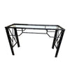 1960s Faux Bamboo Console Table - Mid Century Console Tables - Ed Butcher Antiques