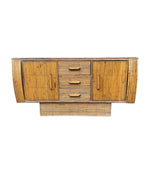 1920s Oak & Bamboo Sideboard - Angaves of Leicestershire - Art Deco Furniture - Ed Butcher Antiques