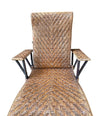 1920s French Riviera Rattan Bamboo Sun Lounger - Art Deco Furniture - Ed Butcher Antiques