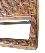 1920s French Riviera Rattan Bamboo Sun Lounger - Art Deco Furniture - Ed Butcher Antiques