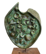 Mid Century Sculpture - Ron Hitchins - Verdigris - 1950s - Antique Shop London