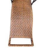 1920s French Riviera Rattan Bamboo Sun Lounger - Art Deco Furniture - Ed Butcher Antiques