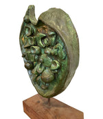 Mid Century Sculpture - Ron Hitchins - Verdigris - 1950s - Antique Shop London