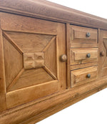 Mid Century Sideboard - Charles Dudouyt - Bleached Oak - 1940s - Mid century modern furniture - Ed Butcher Antique Shop London