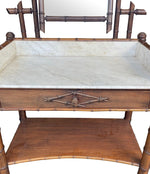 Art Deco Furniture - Bamboo Dressing Table - Ed Butcher - Antique Shop London