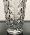 A CRYSTAL AND SILVER PLATE ITALIAN COCKTIAL SHAKER