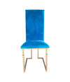 A SET OF 12 WILLY RIZZO DINING CHAIRS