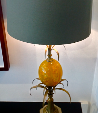 Mid Century Lamp - Maison Charles Pinecone Lamp – Ed Butcher