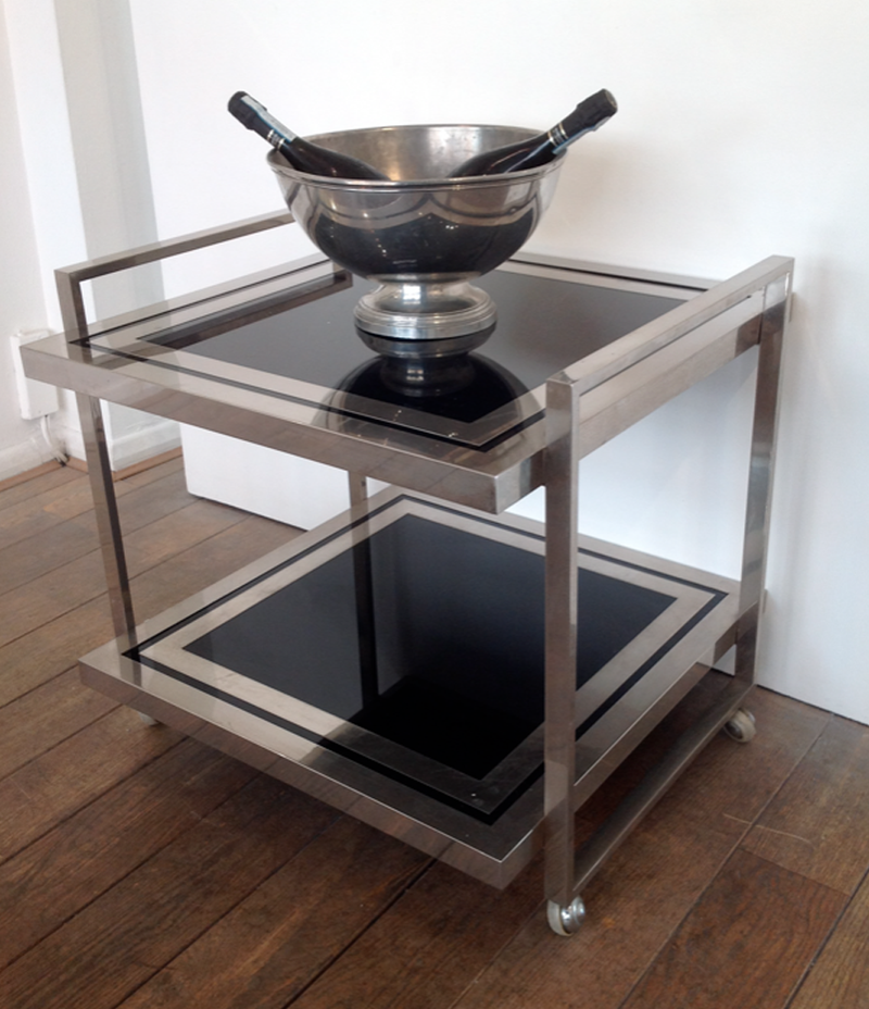 A MERCIER FRERES DRINKS TROLLEY