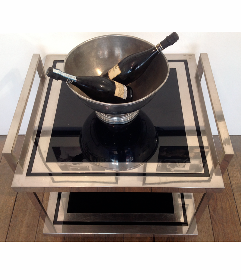 A MERCIER FRERES DRINKS TROLLEY