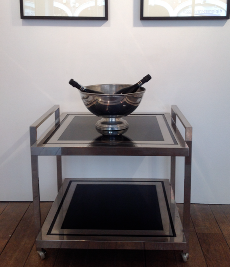 A MERCIER FRERES DRINKS TROLLEY
