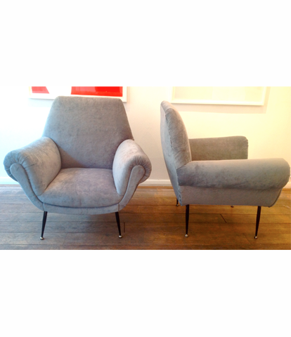 Pair of 1960s Italian Armchair