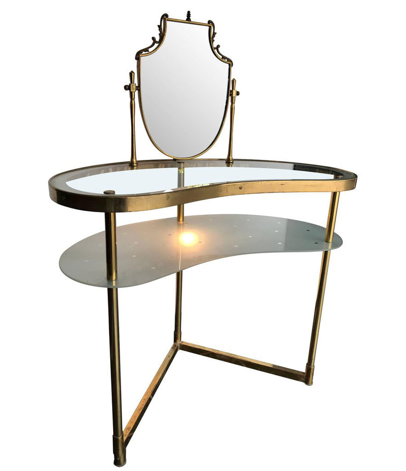 1950s Italian brass dressing-table