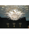 BEAUTIFUL PAIR OF LARGE BAROVIER AND TOSA PALMETTE CHANDELIERS