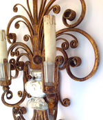 Pair of Maison Bagues wall sconces 