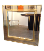 A BRASS MIRROR