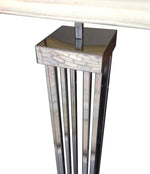 CURTIS JERE CHROME FLOOR LAMP