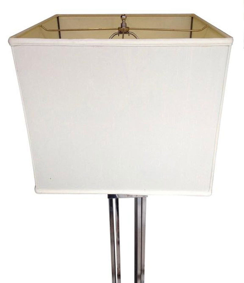 CURTIS JERE CHROME FLOOR LAMP