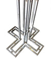 CURTIS JERE CHROME FLOOR LAMP