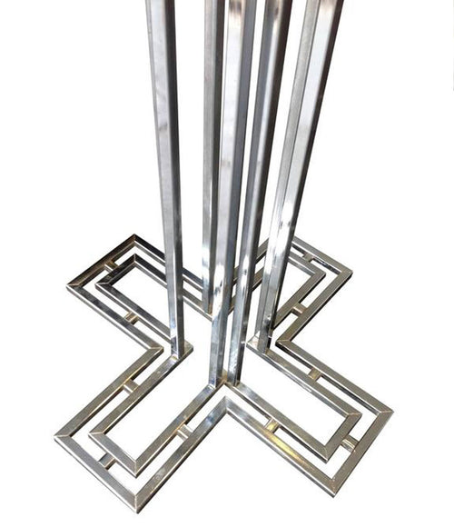 CURTIS JERE CHROME FLOOR LAMP