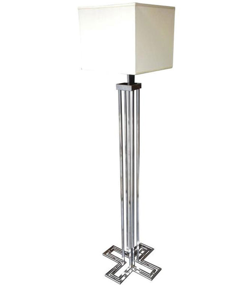 CURTIS JERE CHROME FLOOR LAMP