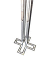 CURTIS JERE CHROME FLOOR LAMP