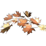 CURTIS JERE MAPLE LEAF WALL SCULPTURE