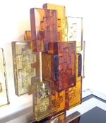 A pair of A pair of Holm Sorensen glass wall sconces 