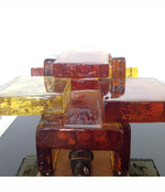 A pair of A pair of Holm Sorensen glass wall sconces 