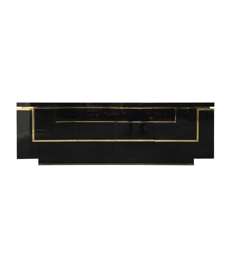 Black lacquer deals sideboard