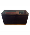 1970S JEAN CLAUDE MAHEY BLACK LACQUER CHEST OF DRAWERS