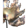 LARGE CURTIS JERE MAPLE LEAF WALL SCULPTURE