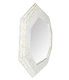 Large handmade Inlaid Bone Octagonal Mirror in the style of Enrique Garcel – Ed Butcher Antiques