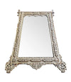 LARGE STUNNING 19TH CENTURY SYRIAN MIRROR WITH MOTHER OF PEARL INLAY