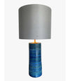 1960s Bitossi Ceramic Lamp - Aldo Londi - Rimini Blue - Mid Century Lamp - Ed Butcher Antiques