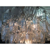 LARGE POLIEDRI CHANDELIER BY CARLO SCARPA FOR VENINI