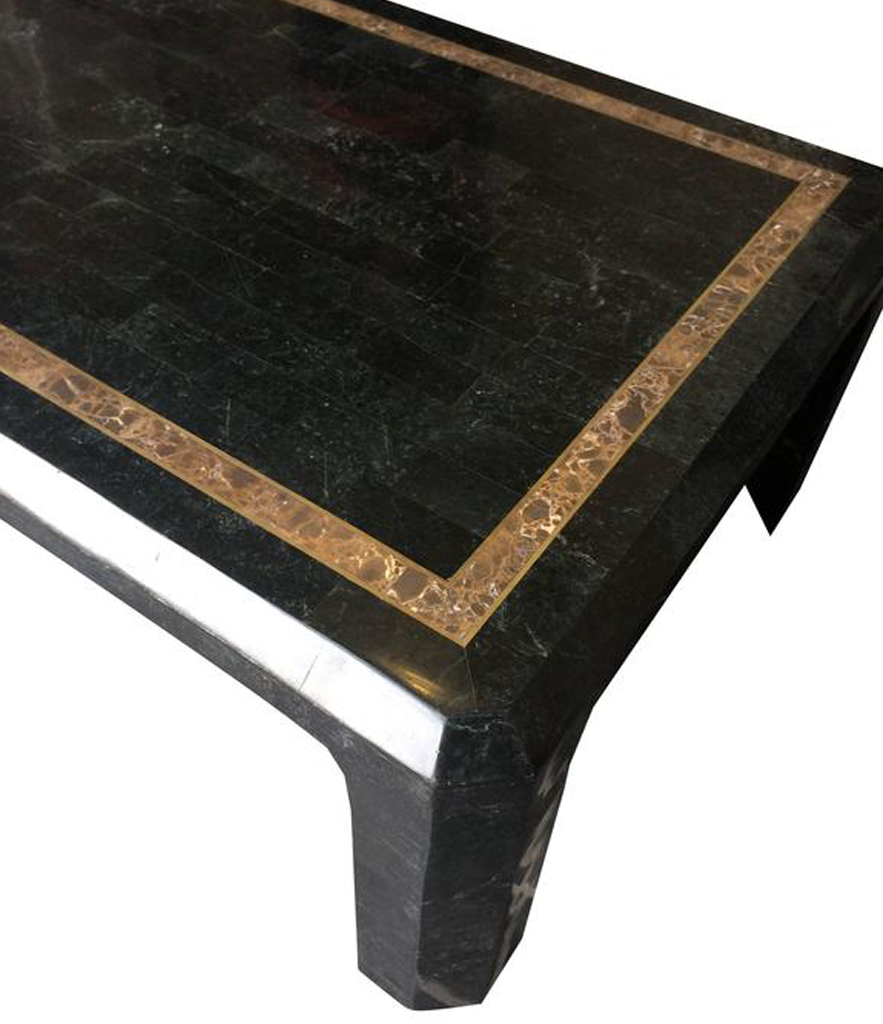 Maitland smith online tessellated coffee table