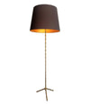 MAISON BAGUÈS STYLE BRASS FAUX BAMBOO FLOOR LAMP