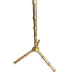 MAISON BAGUÈS STYLE BRASS FAUX BAMBOO FLOOR LAMP
