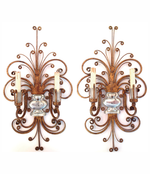 Pair of Maison Bagues wall sconces 