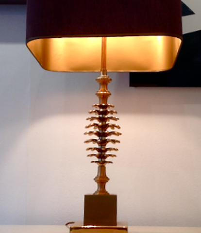 MAISON CHARLES PINECONE LAMP