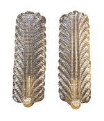 PAIR OF BAROVIER AND TOSA WALL SCONCES