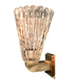 PAIR OF BAROVIER AND TOSA "BULLICANTE" GLASS WALL SCONCES