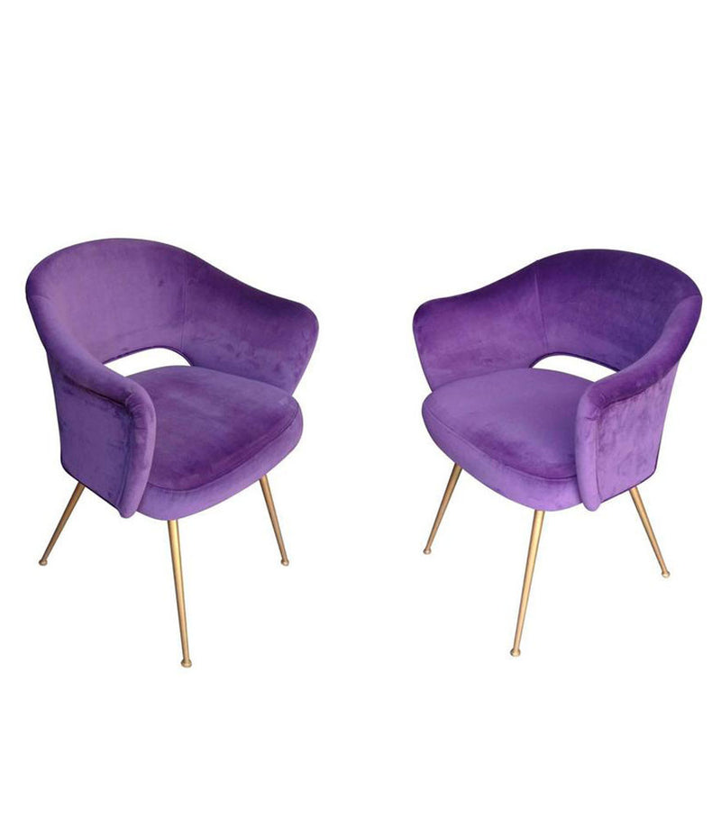 PAIR OF ITALIAN COCKTAIL CHAIRS