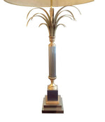 PAIR OF LARGE FRENCH PALM TREE LAMPS