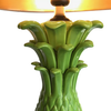 PAIR OF LARGE ITALIAN CERAMIC PINEAPPLE LAMPS