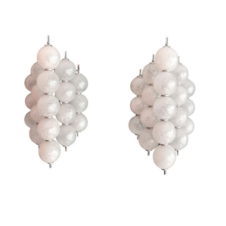  PAIR OF VENINI WALL SCONCES